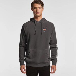 BARNABAS Men's God Bless Pigment Dyed Hooded Sweatshirt Size S